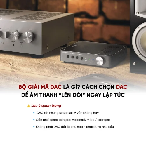 Bộ giải mã DAC là gì? Cách chọn bộ giải mã âm thanh DAC tốt nhất 11 Bo giai ma DAC la gi Cach chon bo giai ma am thanh DAC tot nhat 7 500