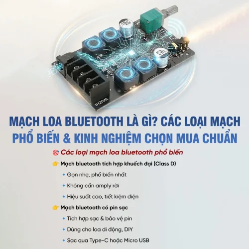 Mạch loa bluetooth là gì? Các loại mạch loa bluetooth phổ biến 10 Mach loa bluetooth la gi Cac loai mach loa bluetooth pho bien 3 500