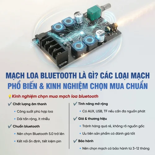 Mạch loa bluetooth là gì? Các loại mạch loa bluetooth phổ biến 14 Mach loa bluetooth la gi Cac loai mach loa bluetooth pho bien 7 500