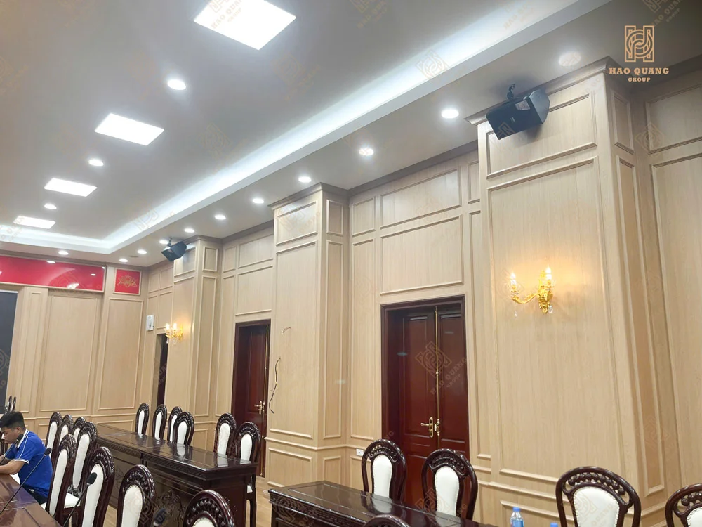 Hoàn thiện hệ thống âm thanh và camera phòng họp tại Bộ Tư lệnh Bộ đội Biên phòng, Cửa Nam, Hà Nội 8 5 7