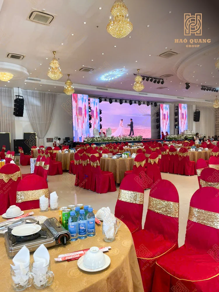 HOÀN THIỆN HỆ THỐNG NGHE NHÌN AV CHO TRUNG TÂM HỘI NGHỊ TIỆC CƯỚI KING'S PLACE – BUÔN HỒ, ĐẮK LẮK 13 9 6