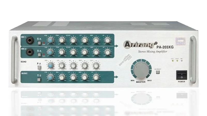 Hưỡng dẫn chọn mua amply dưới 2 triệu chất lượng? 9 Máy tăng âm Arirang PA-203 XG Bluetooth