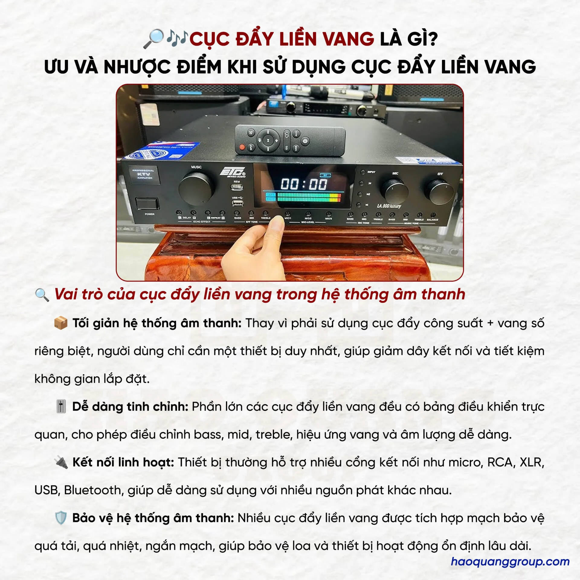 Cục đẩy liền vang là gì? Ưu và nhược điểm khi sử dụng cục đẩy liền vang 6 Cuc day lien vang la gi Uu va nhuoc diem khi su dung cuc day lien vang 3