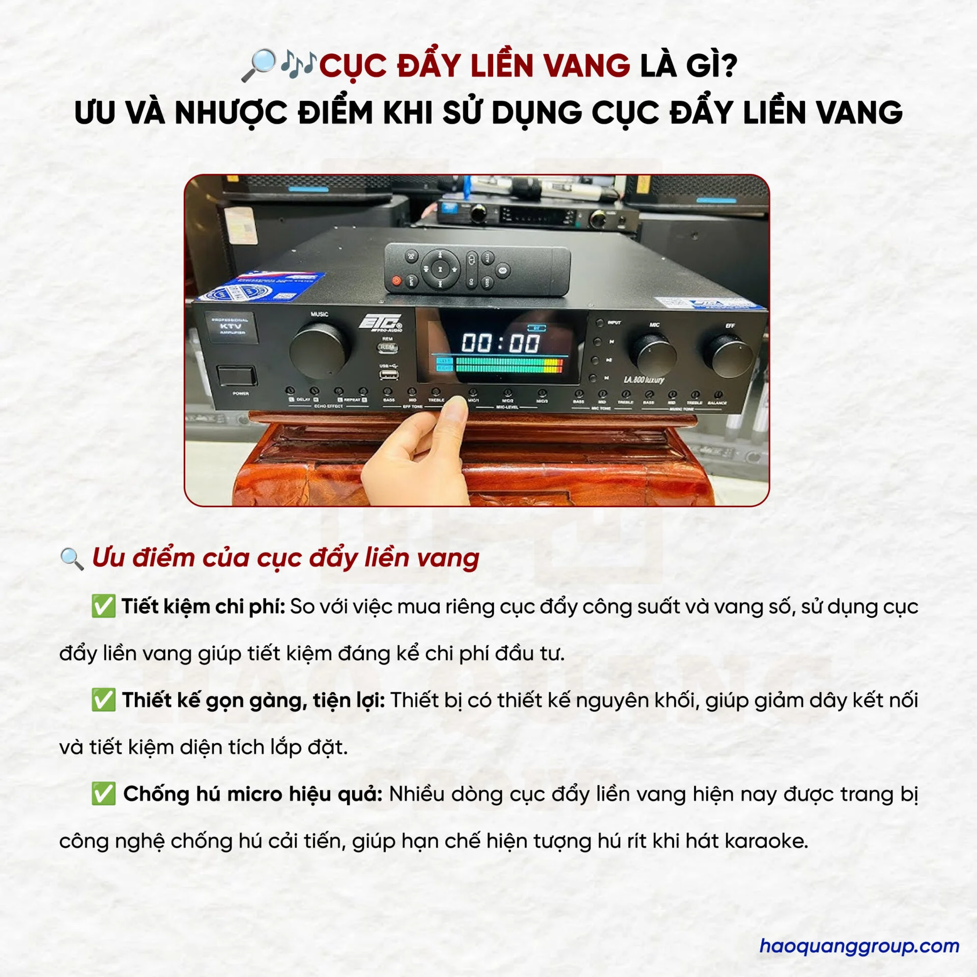 Cục đẩy liền vang là gì? Ưu và nhược điểm khi sử dụng cục đẩy liền vang 7 Cuc day lien vang la gi Uu va nhuoc diem khi su dung cuc day lien vang 4