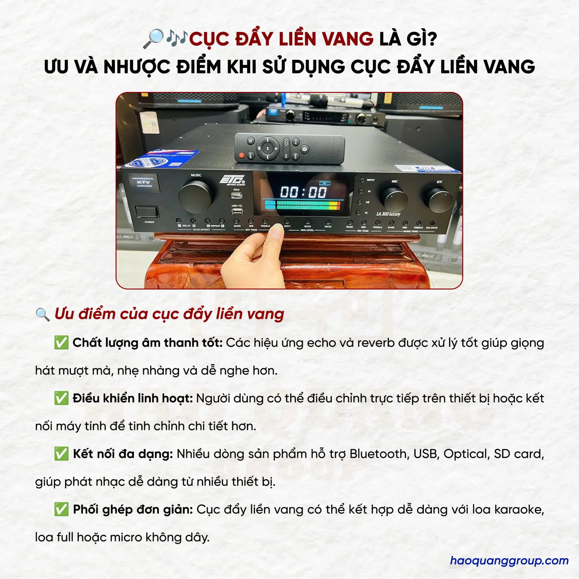 Cục đẩy liền vang là gì? Ưu và nhược điểm khi sử dụng cục đẩy liền vang 8 Cuc day lien vang la gi Uu va nhuoc diem khi su dung cuc day lien vang 5