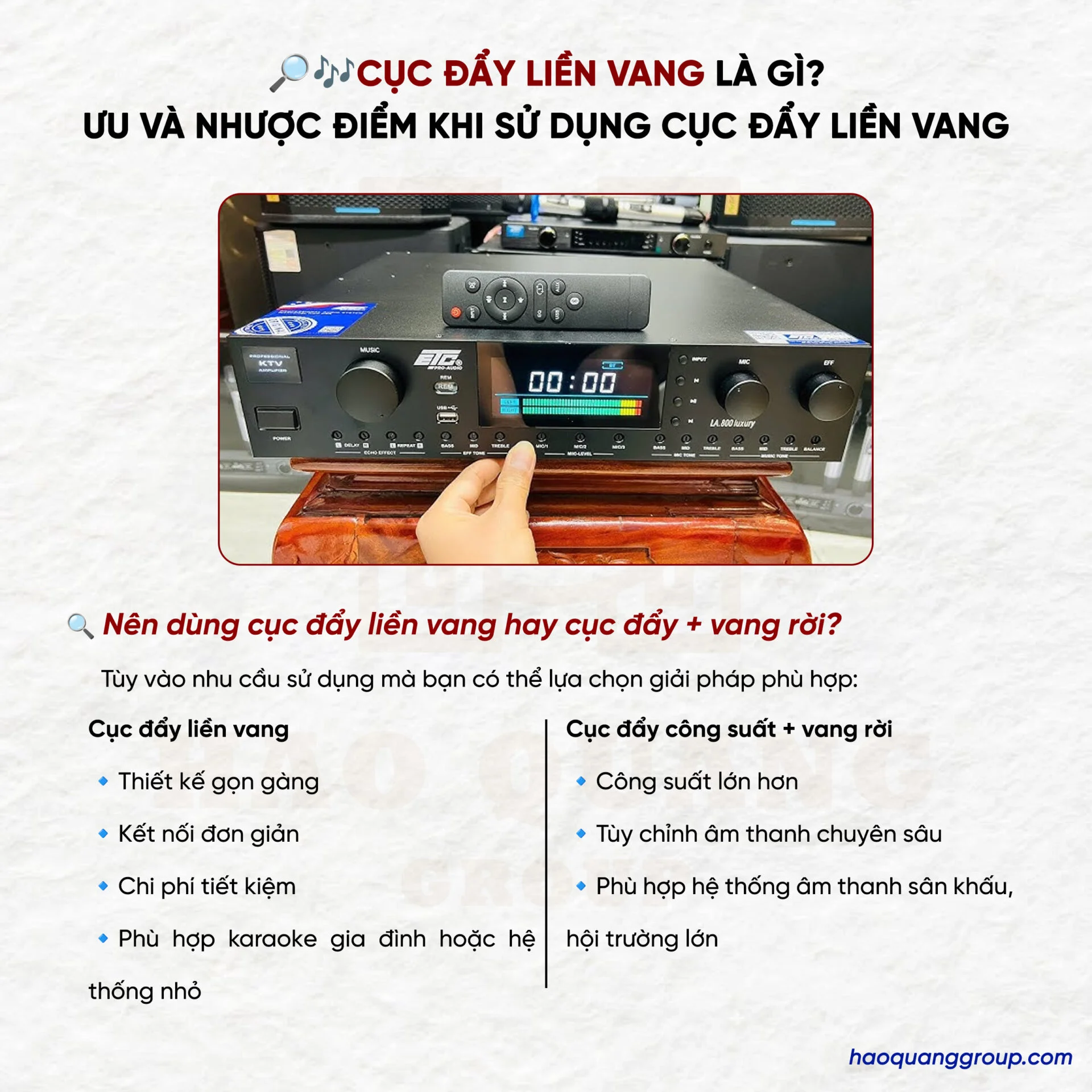 Cục đẩy liền vang là gì? Ưu và nhược điểm khi sử dụng cục đẩy liền vang 10 Cuc day lien vang la gi Uu va nhuoc diem khi su dung cuc day lien vang 7