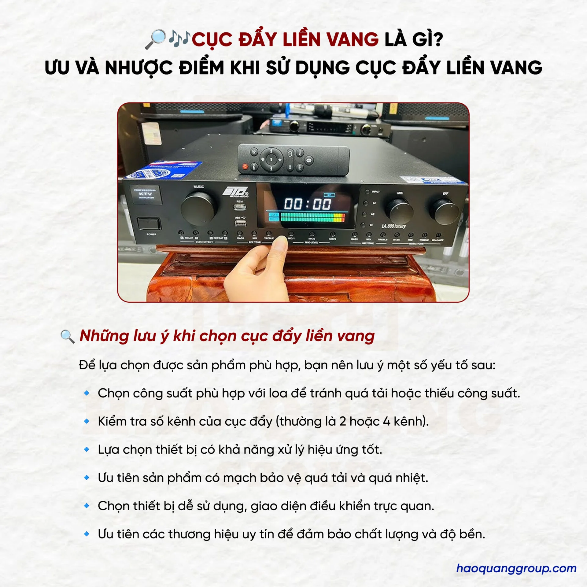 Cục đẩy liền vang là gì? Ưu và nhược điểm khi sử dụng cục đẩy liền vang 11 Cuc day lien vang la gi Uu va nhuoc diem khi su dung cuc day lien vang 8