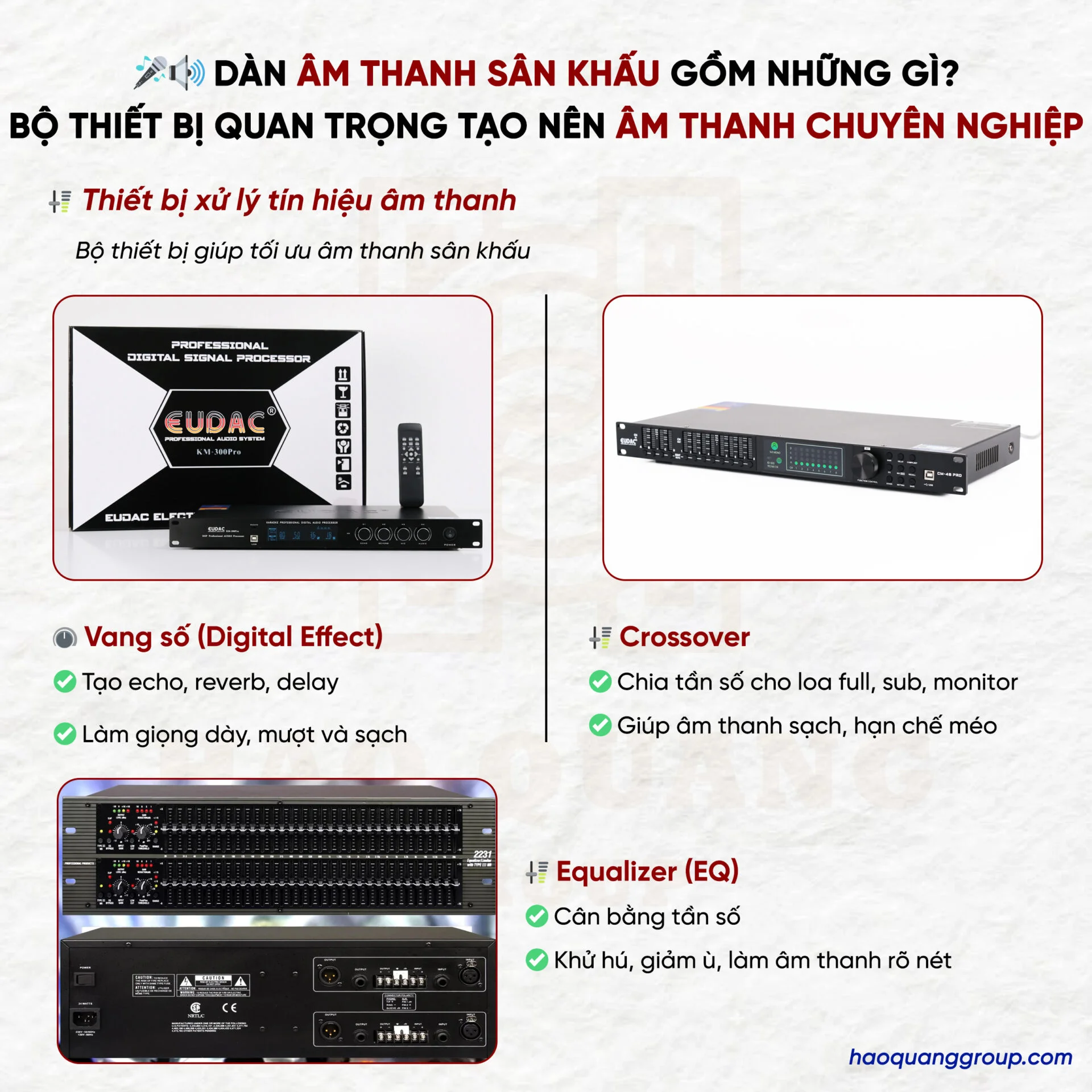 Dàn âm thanh sân khấu gồm những gì? Những thiết bị quan trọng 18 Dan am thanh san khau gom nhung gi. Bo thiet bi quan trong tao nen am thanh chuyen nghiep 6