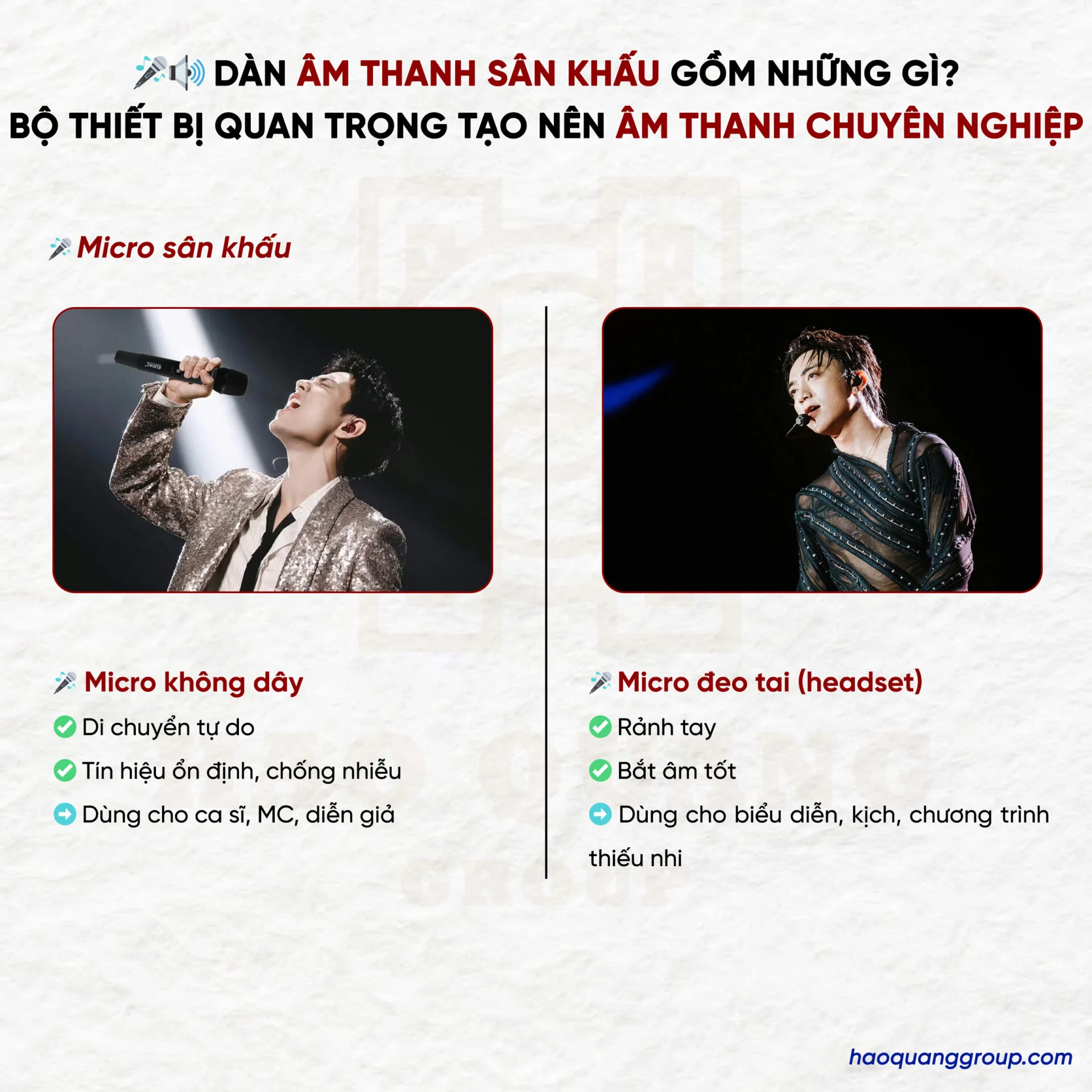 Dàn âm thanh sân khấu gồm những gì? Những thiết bị quan trọng 19 Dan am thanh san khau gom nhung gi. Bo thiet bi quan trong tao nen am thanh chuyen nghiep 7