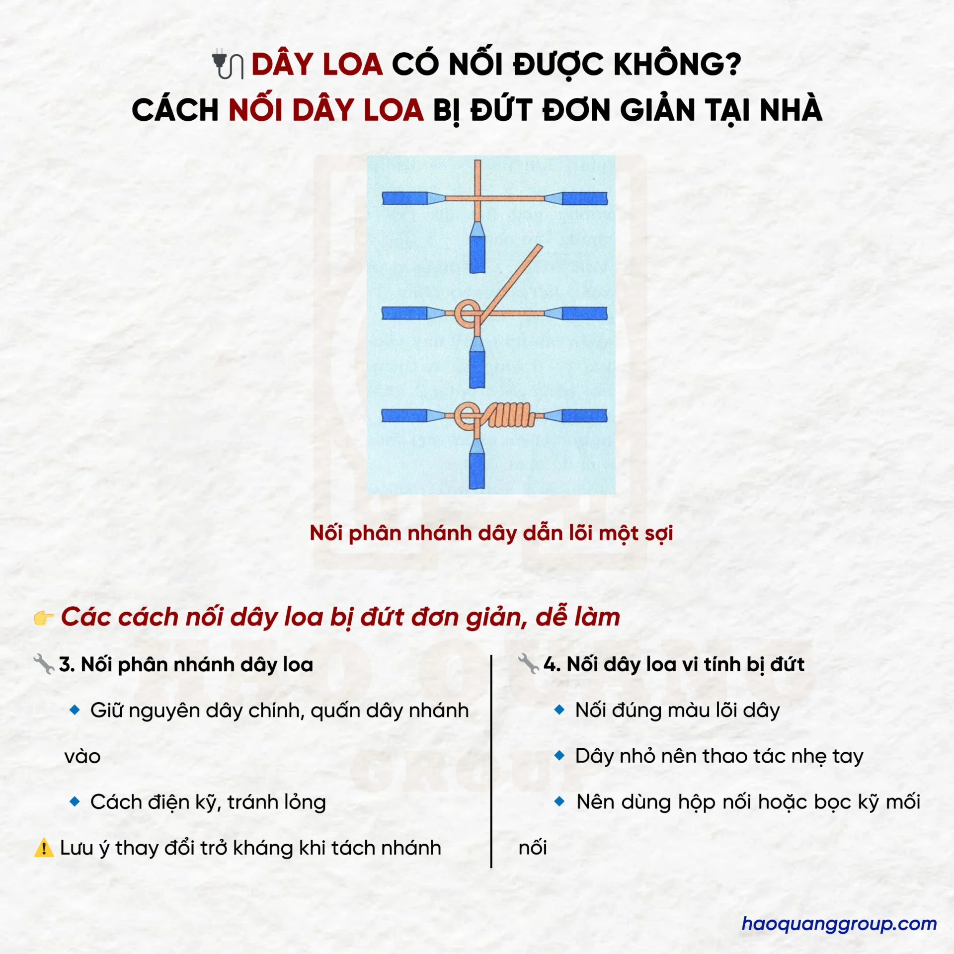 Dây loa có nối được không? Cách nối dây loa bị đứt đơn giản 13 Day loa co noi duoc khong Cach noi day loa bi dut don gian tai nha 4