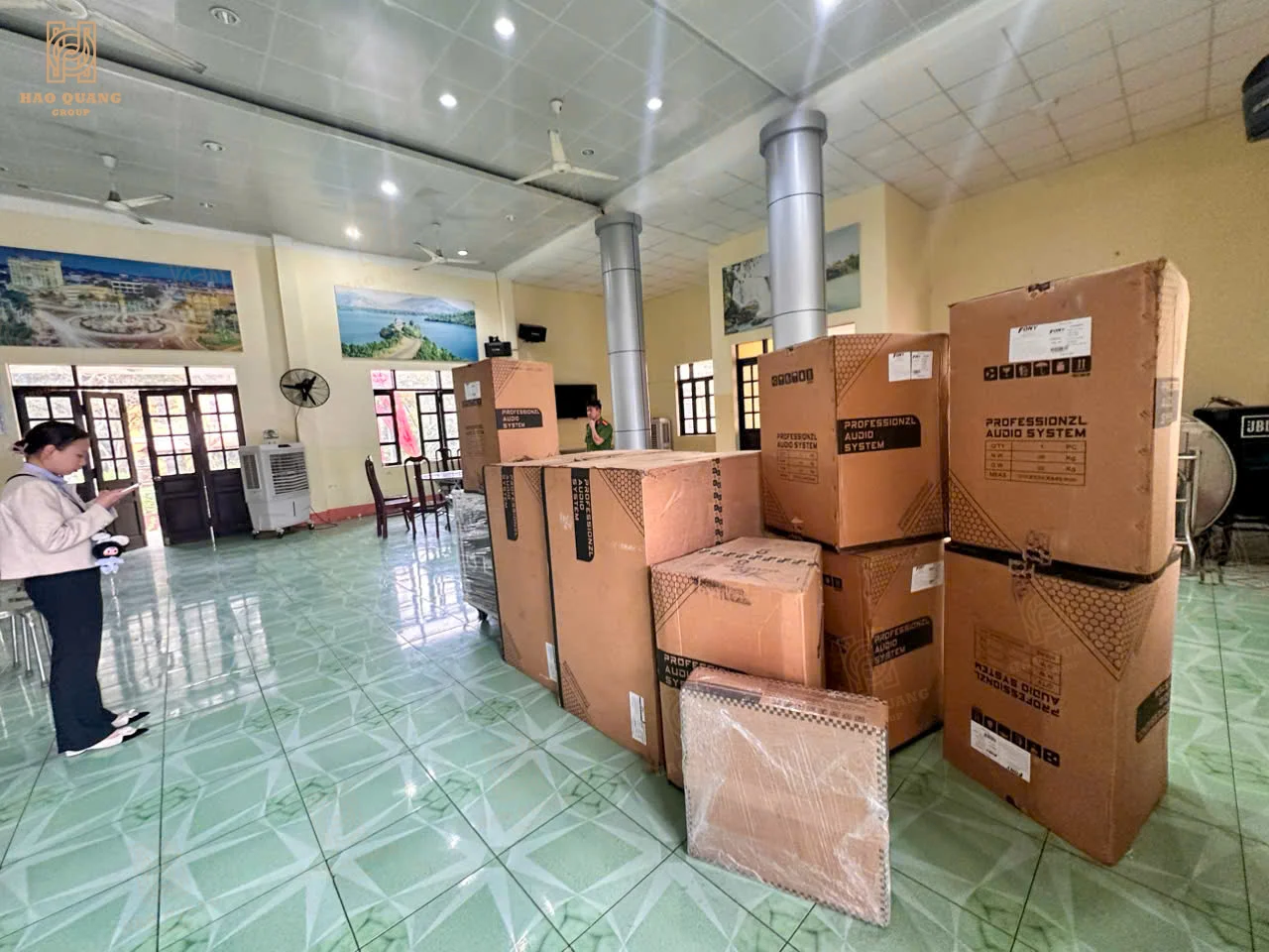Dự án âm thanh hội trường Trung đoàn cảnh sát cơ động Tây Nguyên 2 Du an am thanh hoi truong Trung doan canh sat co dong Tay Nguyen 3