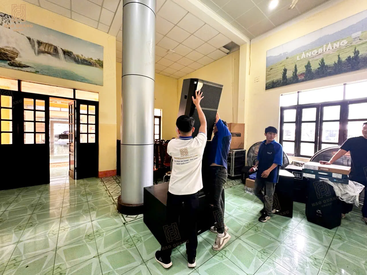 Dự án âm thanh hội trường Trung đoàn cảnh sát cơ động Tây Nguyên 3 Du an am thanh hoi truong Trung doan canh sat co dong Tay Nguyen 5