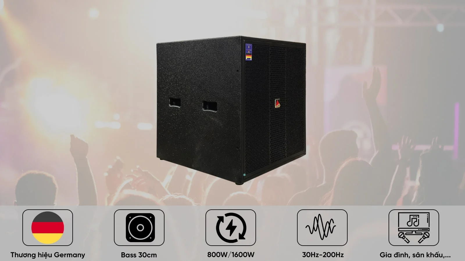 EUDAC AUDIO JL-18 mang đến chất âm sống động, dùng cho đa dạng không gian EUDAC AUDIO JL-18 mang đến chất âm sống động, dùng cho đa dạng không gian