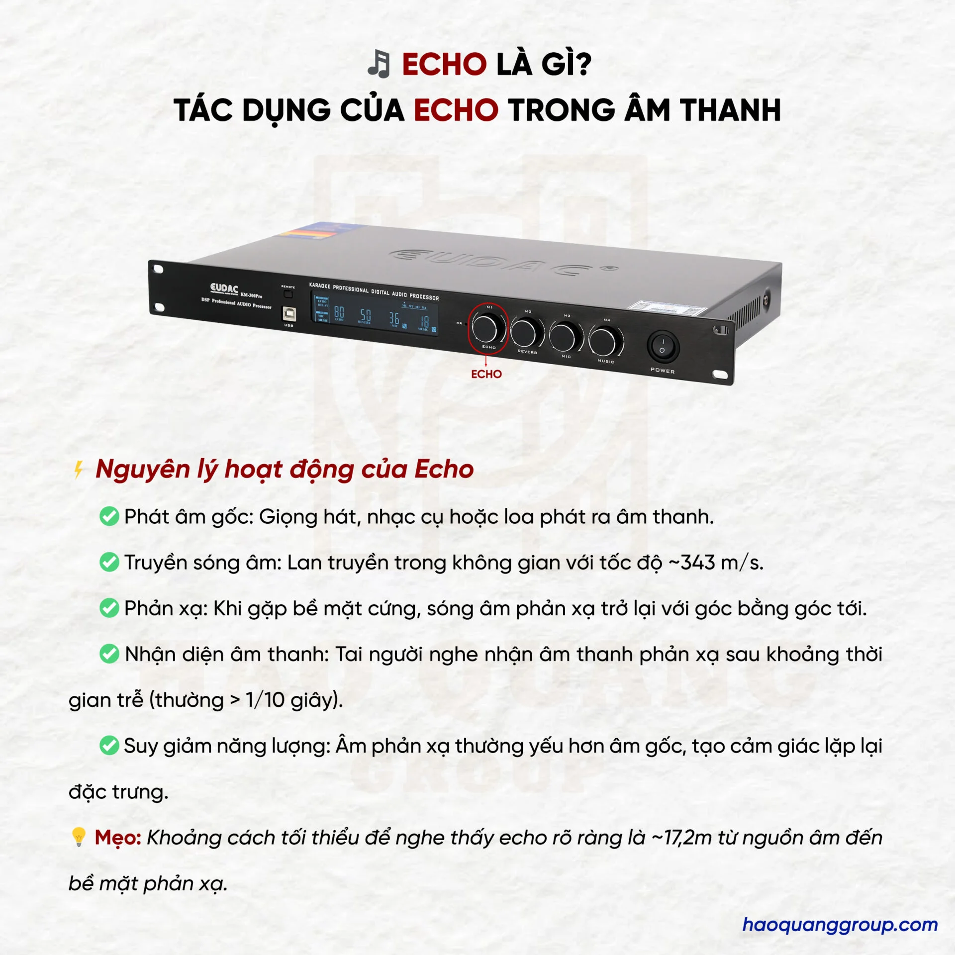 Echo là gì? Tác dụng của echo trong âm thanh 9 Echo la gi Tac dung cua echo trong am thanh 2