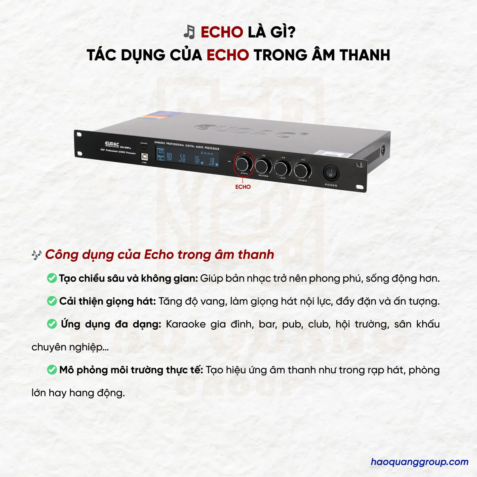 Echo là gì? Tác dụng của echo trong âm thanh 10 Echo la gi Tac dung cua echo trong am thanh 3