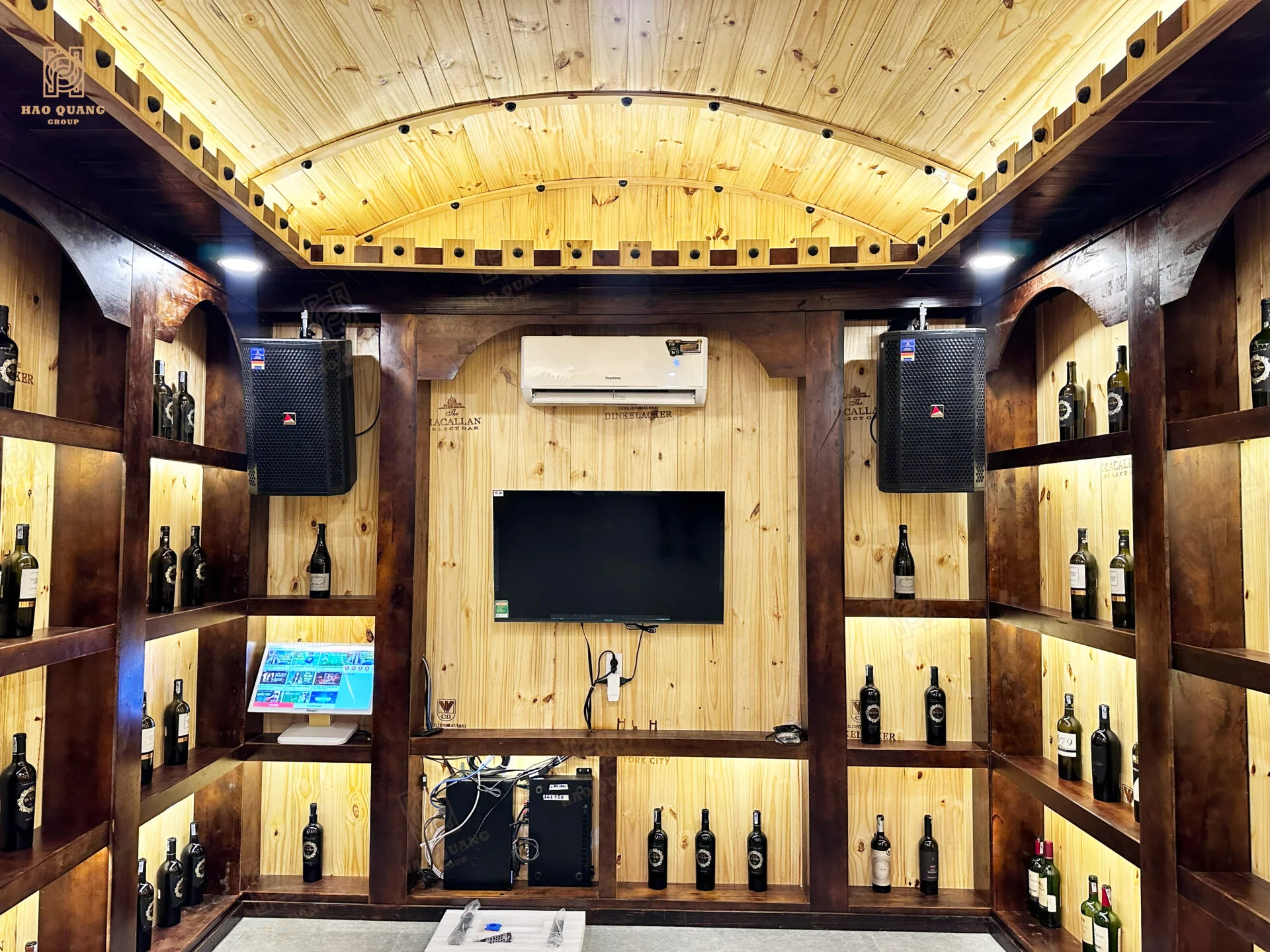 Hào Quang Group hoàn thiện hệ thống âm thanh karaoke phòng VIP tại nhà hàng Thằng Bờm 4 Hao Quang Group hoan thien he thong am thanh karaoke phong VIP tai nha hang Thang Bom 4