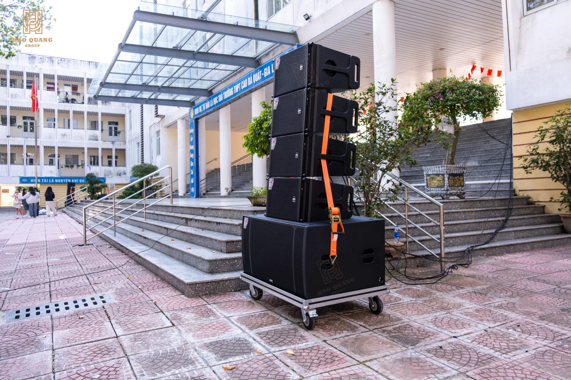 Hào Quang Group hoàn thiện hệ thống âm thanh tại trường THPT Cao Bá Quát - Gia Lâm 5 Hao Quang Group hoan thien he thong am thanh tai truong THPT Cao Ba Quat Gia Lam 5