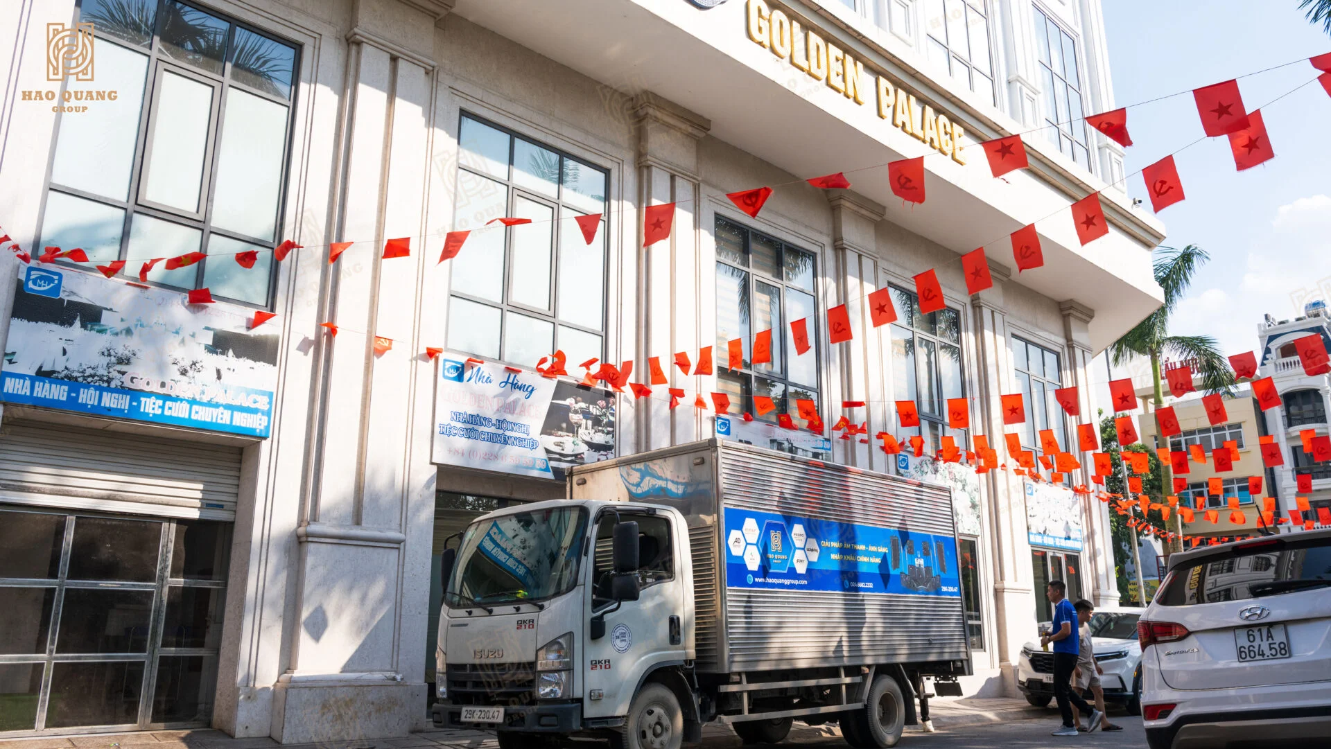 Hào Quang Group hoàn thiện hệ thống ánh sáng tại Trung tâm tiệc cưới Golden Palace - Nam Định 1 Hao Quang Group hoan thien he thong anh sang tai Trung tam tiec cuoi Golden Palace Nam Dinh 1 1