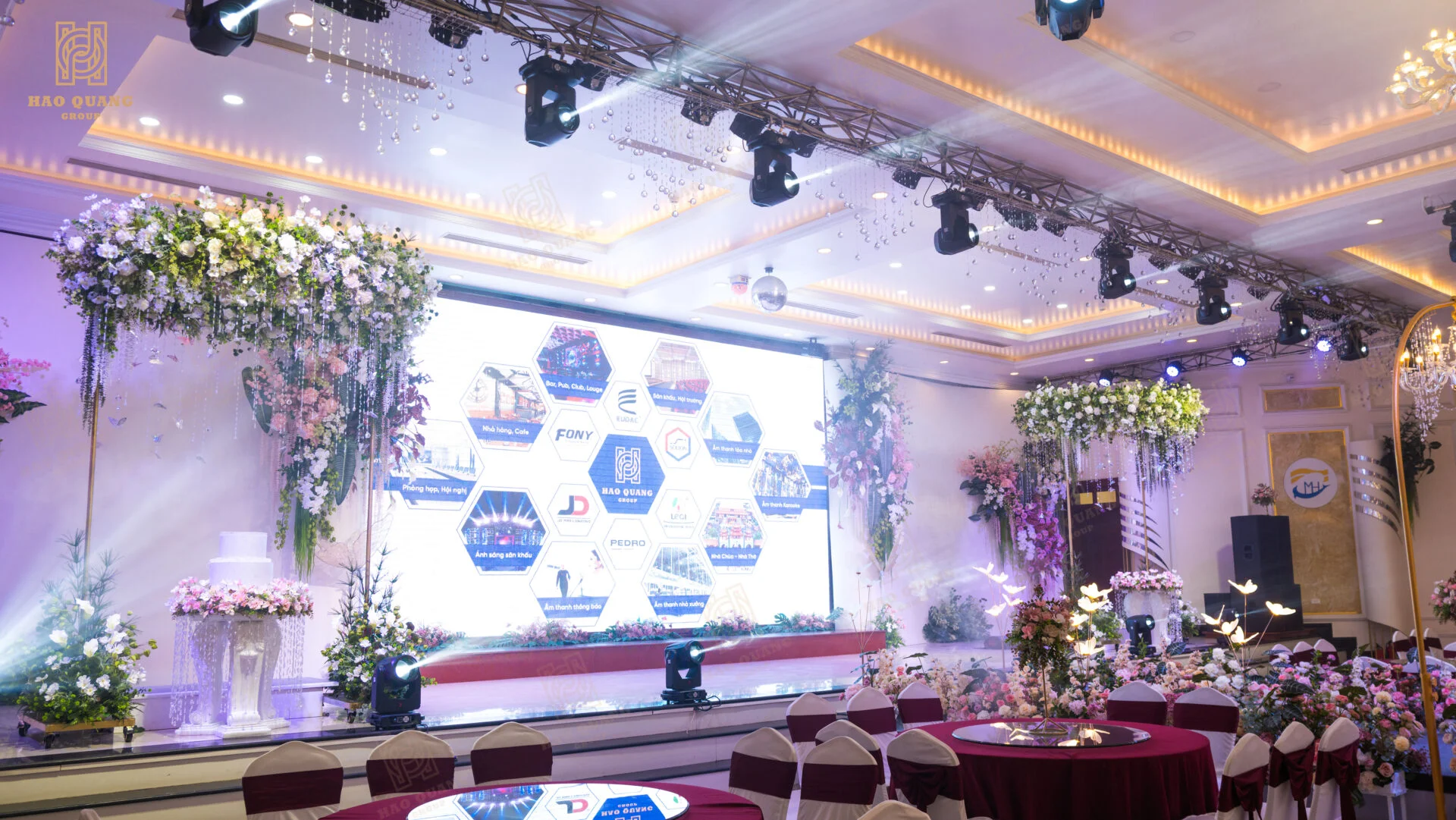 Hào Quang Group hoàn thiện hệ thống ánh sáng tại Trung tâm tiệc cưới Golden Palace - Nam Định 8 Hao Quang Group hoan thien he thong anh sang tai Trung tam tiec cuoi Golden Palace Nam Dinh 7 1