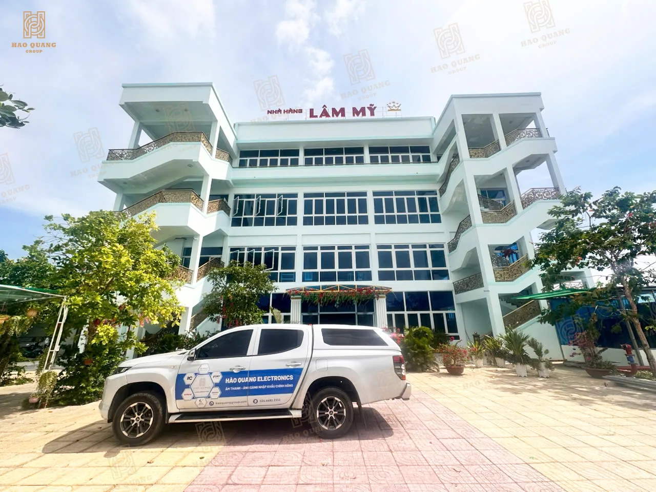 Hoàn thiện dự án âm thanh sảnh tiệc nhà hàng Lâm Vỹ 1 Hoan thien du an am thanh sanh tiec nha hang lam vy 1