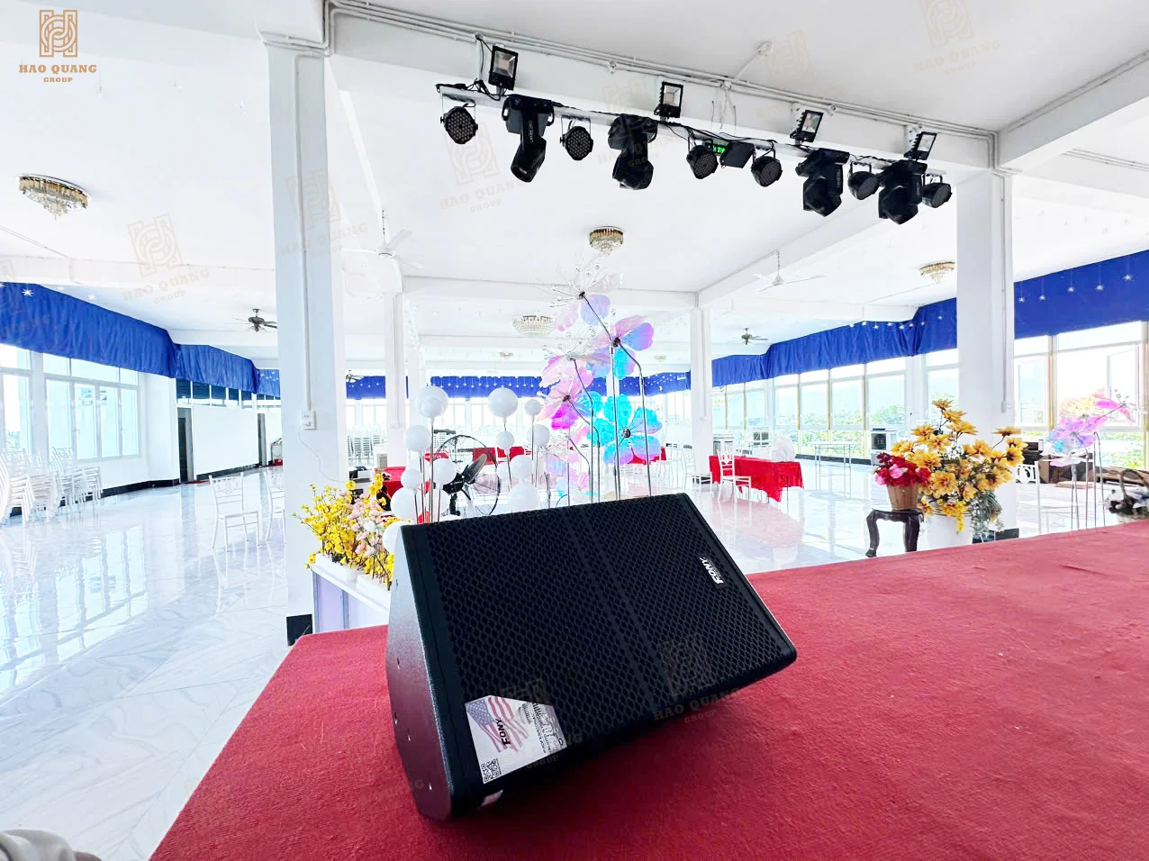 Hoàn thiện dự án âm thanh sảnh tiệc nhà hàng Lâm Vỹ 6 Hoan thien du an am thanh sanh tiec nha hang lam vy 5