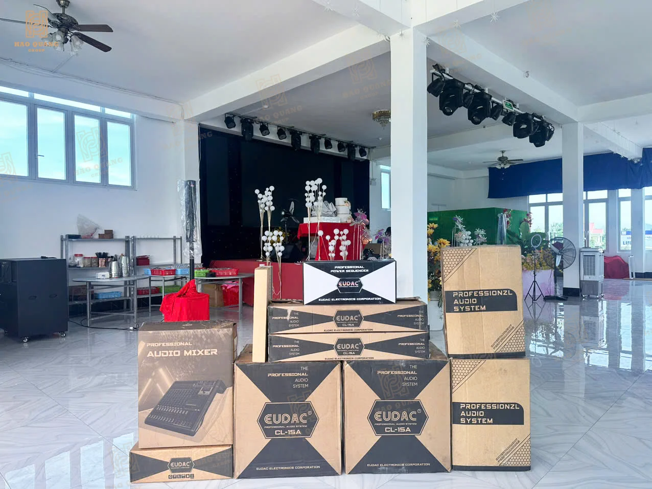 Hoàn thiện dự án âm thanh sảnh tiệc nhà hàng Lâm Vỹ 2 Hoan thien du an am thanh sanh tiec nha hang lam vy 9