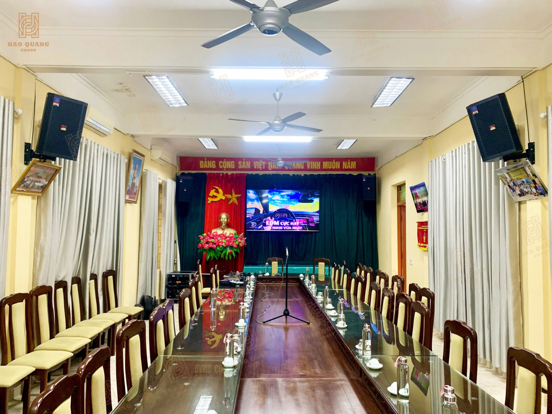 Hoàn thiện dự án âm thanh tại công ty Thủy lợi Sơn Tây, Hà Nội 1 Hoan thien du an am thanh tai cong ty Thuy loi Son Tay Ha Noi 1