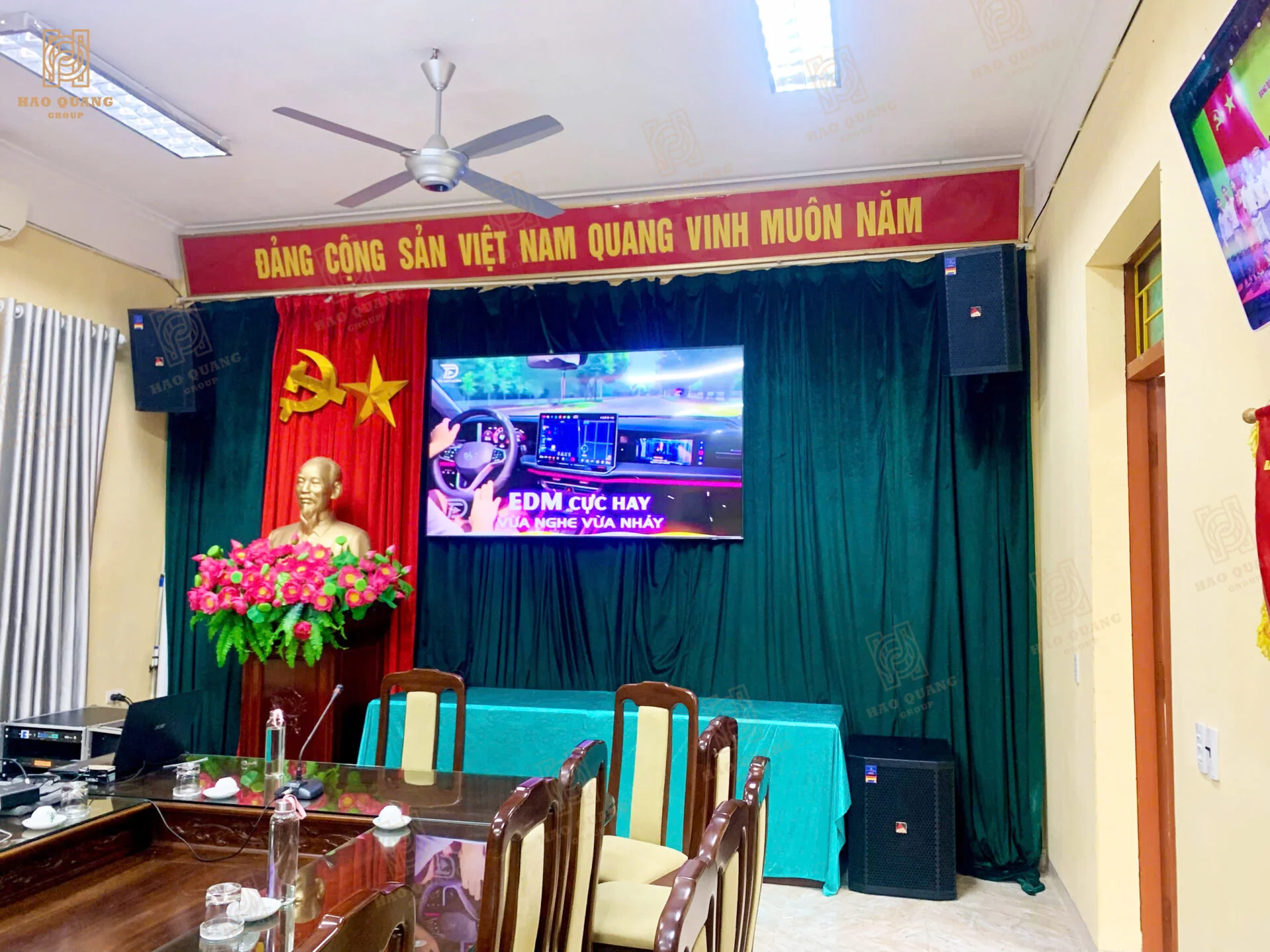 Hoàn thiện dự án âm thanh tại công ty Thủy lợi Sơn Tây, Hà Nội 3 Hoan thien du an am thanh tai cong ty Thuy loi Son Tay Ha Noi 3
