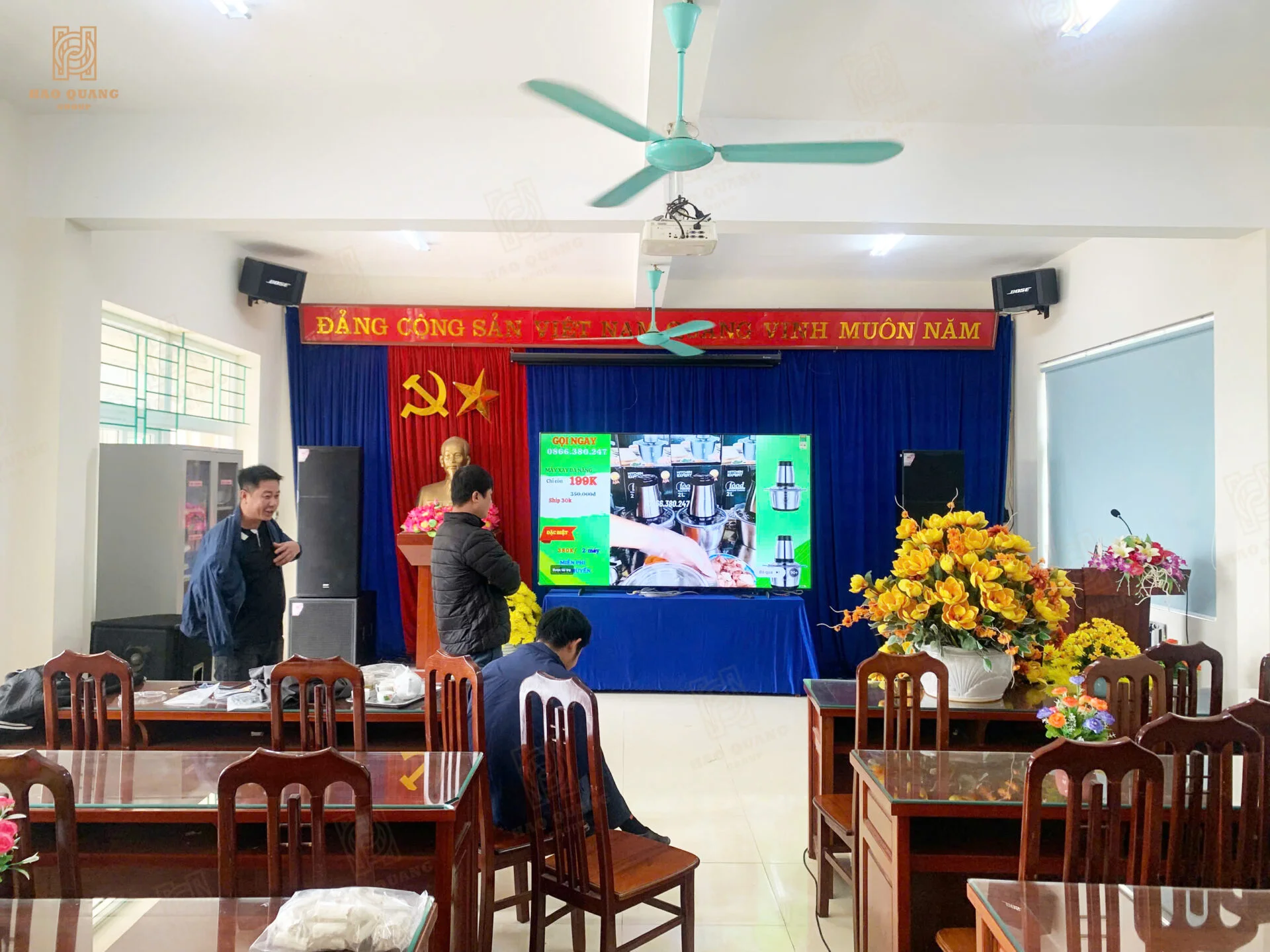 Hoàn thiện hệ thống âm thanh tại trường Tiểu học Lê Hồ - Kim Bảng, Hà Nam 1 Hoan thien he thong am thanh tai truong Tieu hoc Le Ho Kim Bang Ha Nam 1