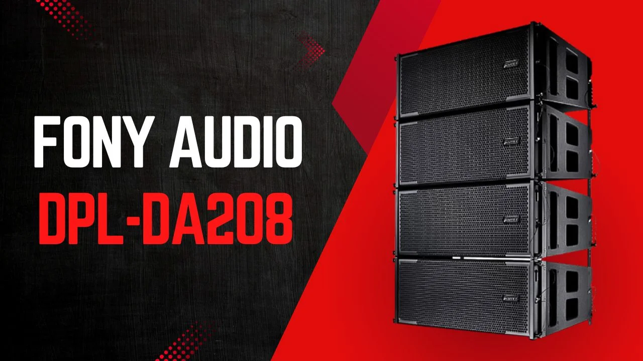 Loa Line Array FONY AUDIO DPL-DA208 2 Loa Line Array FONY AUDIO DPL-DA208 - Âm thanh sống động, thiết kế ấn tượng