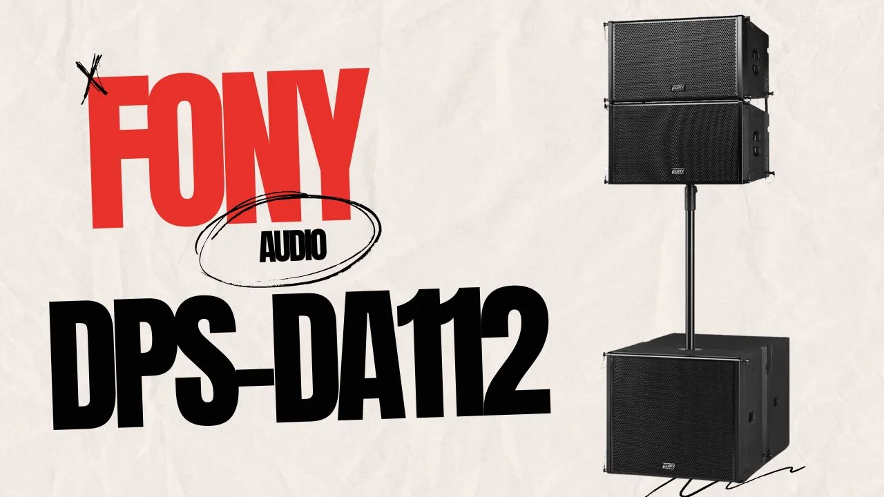 Loa Line Array FONY AUDIO DPS-DA112 2 Loa Line Array FONY AUDIO DPS-DA112 - Âm thanh mạnh mẽ, thiết kế tinh tế