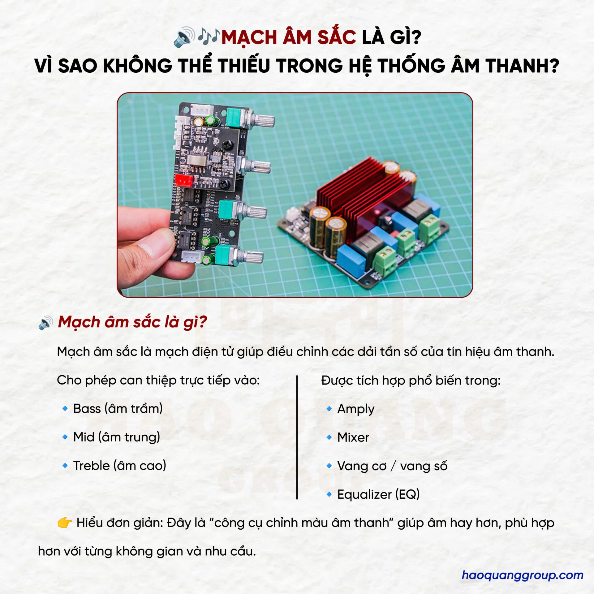 Mạch âm sắc là gì? Chức năng và nguyên lý hoạt động 8 Mach am sac la gi Chuc nang va nguyen ly hoat dong 1