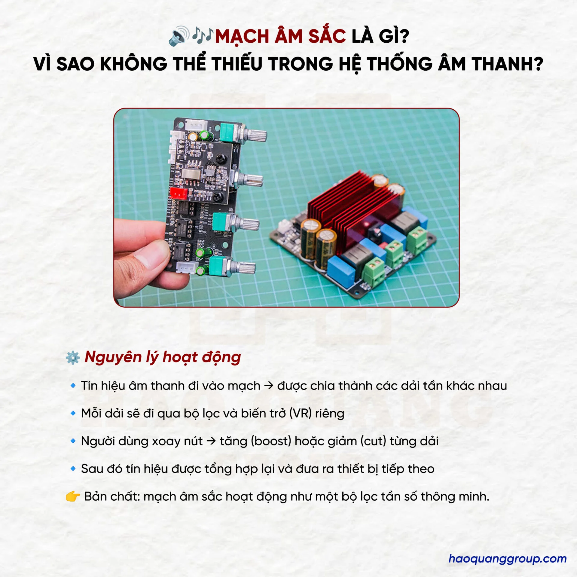 Mạch âm sắc là gì? Chức năng và nguyên lý hoạt động 11 Mach am sac la gi Chuc nang va nguyen ly hoat dong 4