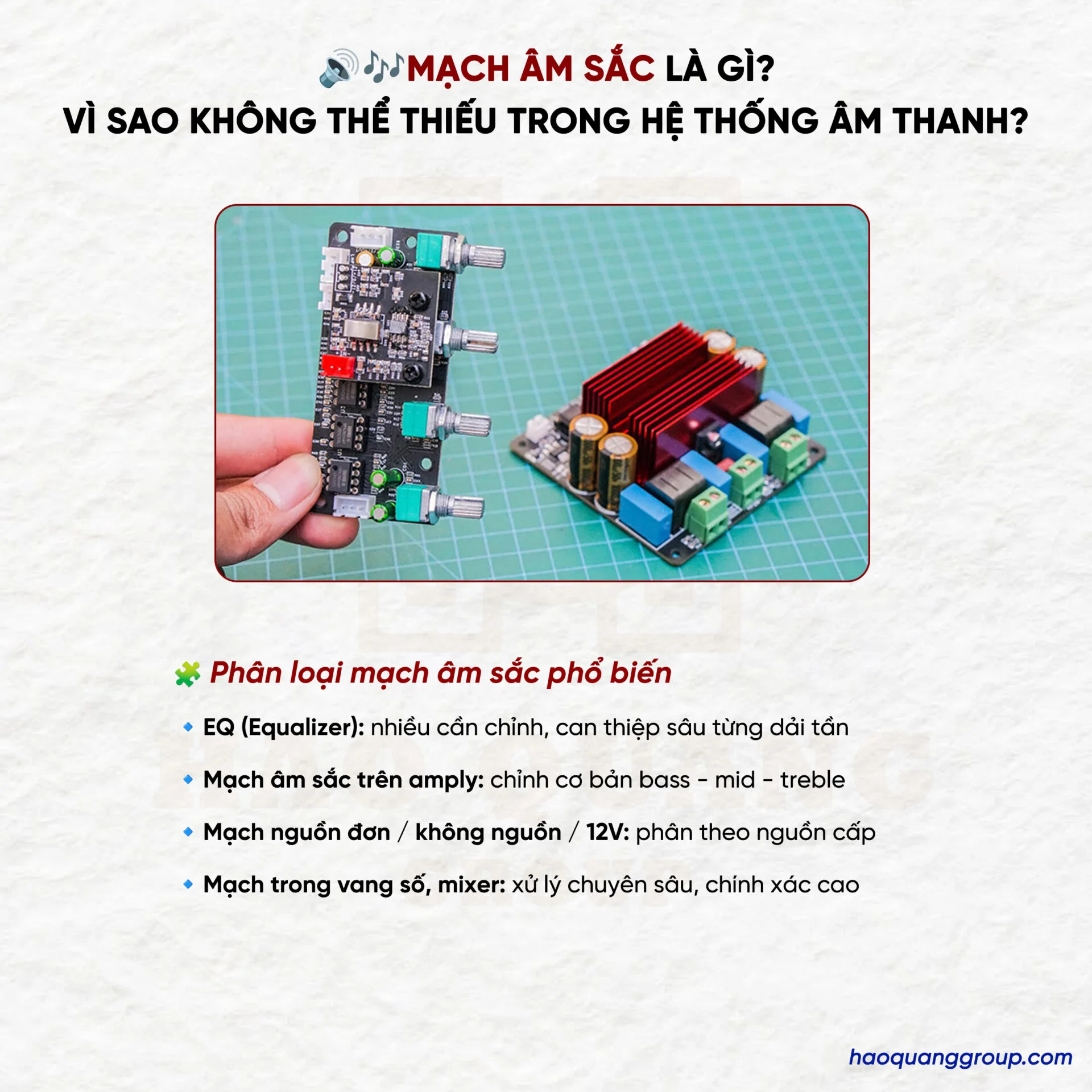 Mạch âm sắc là gì? Chức năng và nguyên lý hoạt động 12 Mach am sac la gi Chuc nang va nguyen ly hoat dong 5