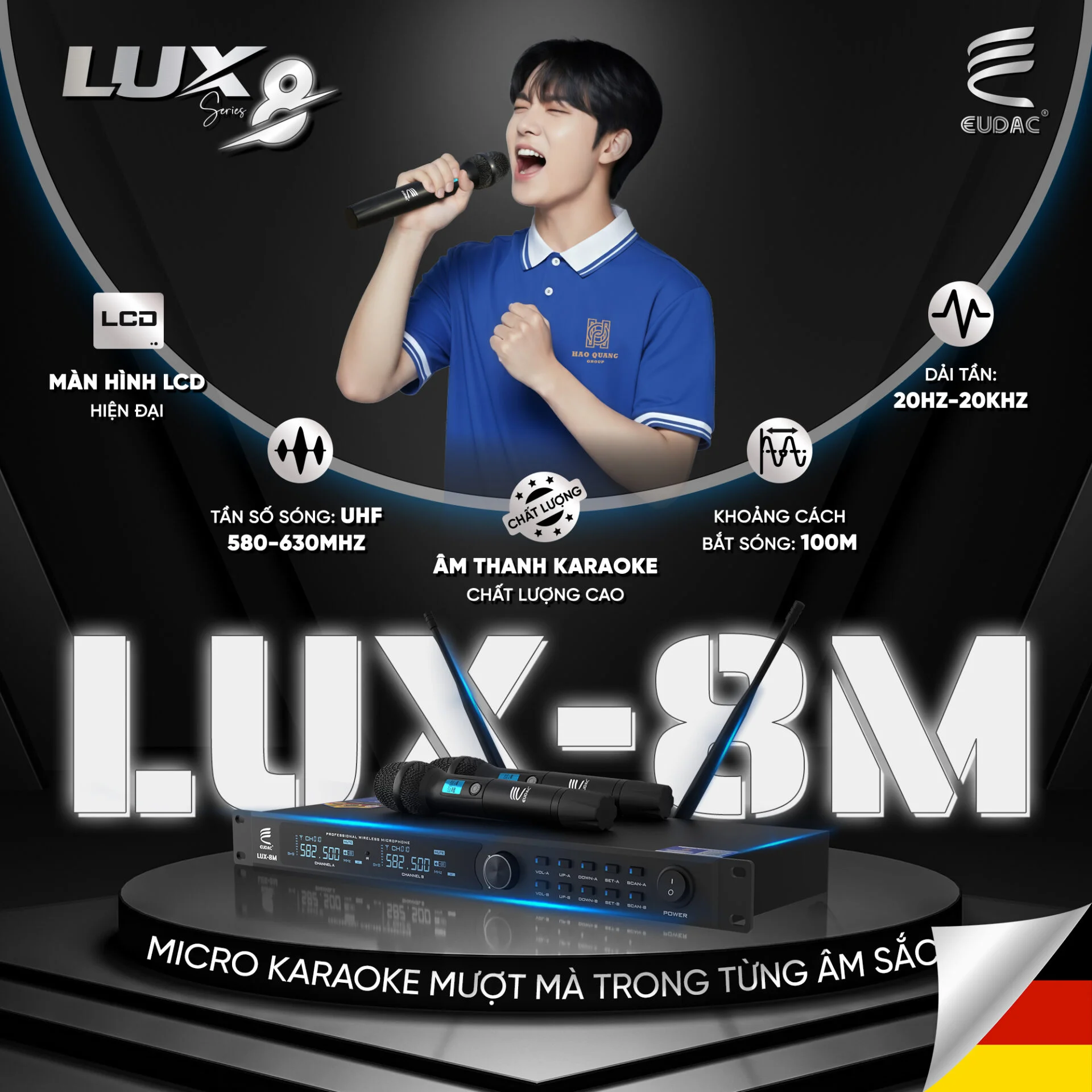 Top Loa DMX Bass 30 Được Ưa Chuộng Nhất Hiện Nay 6 Loa DMX bass 30 ES12+ có công suất cao 1000W/2CH