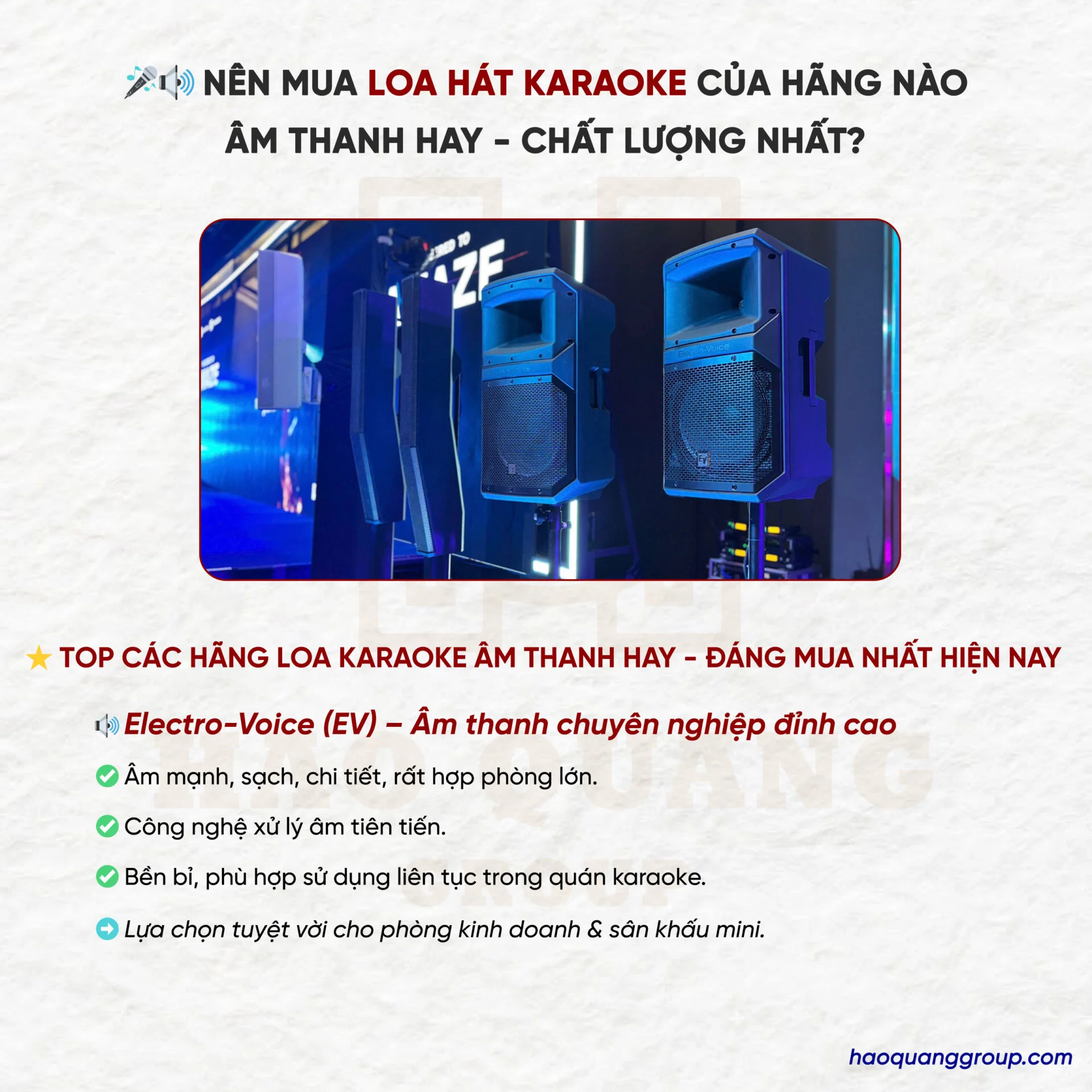Nên mua loa hát karaoke của hãng nào âm thanh hay, chất lượng nhất 16 Nen mua loa hat karaoke cua hang nao am thanh hay chat luong nhat 6