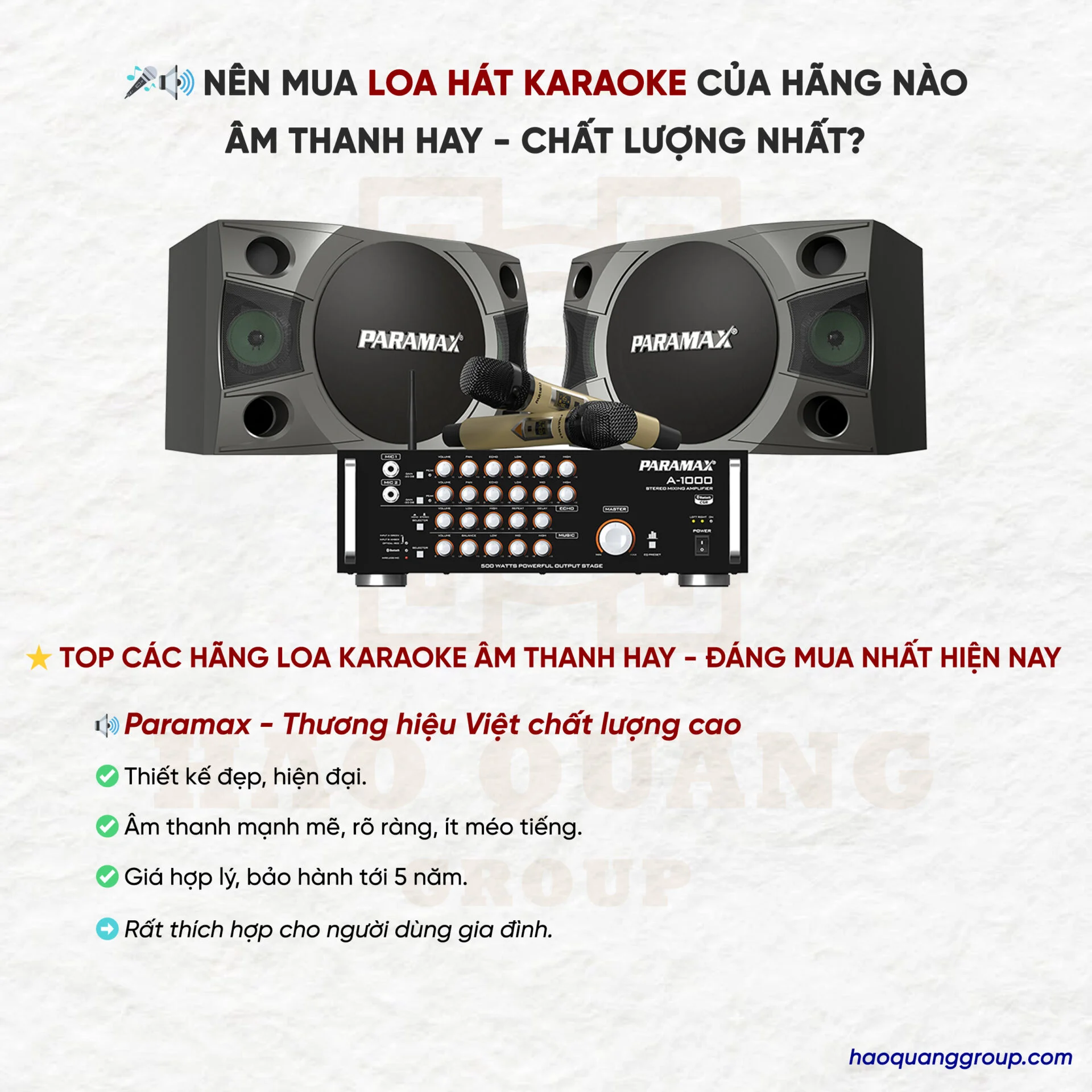 Nên mua loa hát karaoke của hãng nào âm thanh hay, chất lượng nhất 17 Nen mua loa hat karaoke cua hang nao am thanh hay chat luong nhat 7