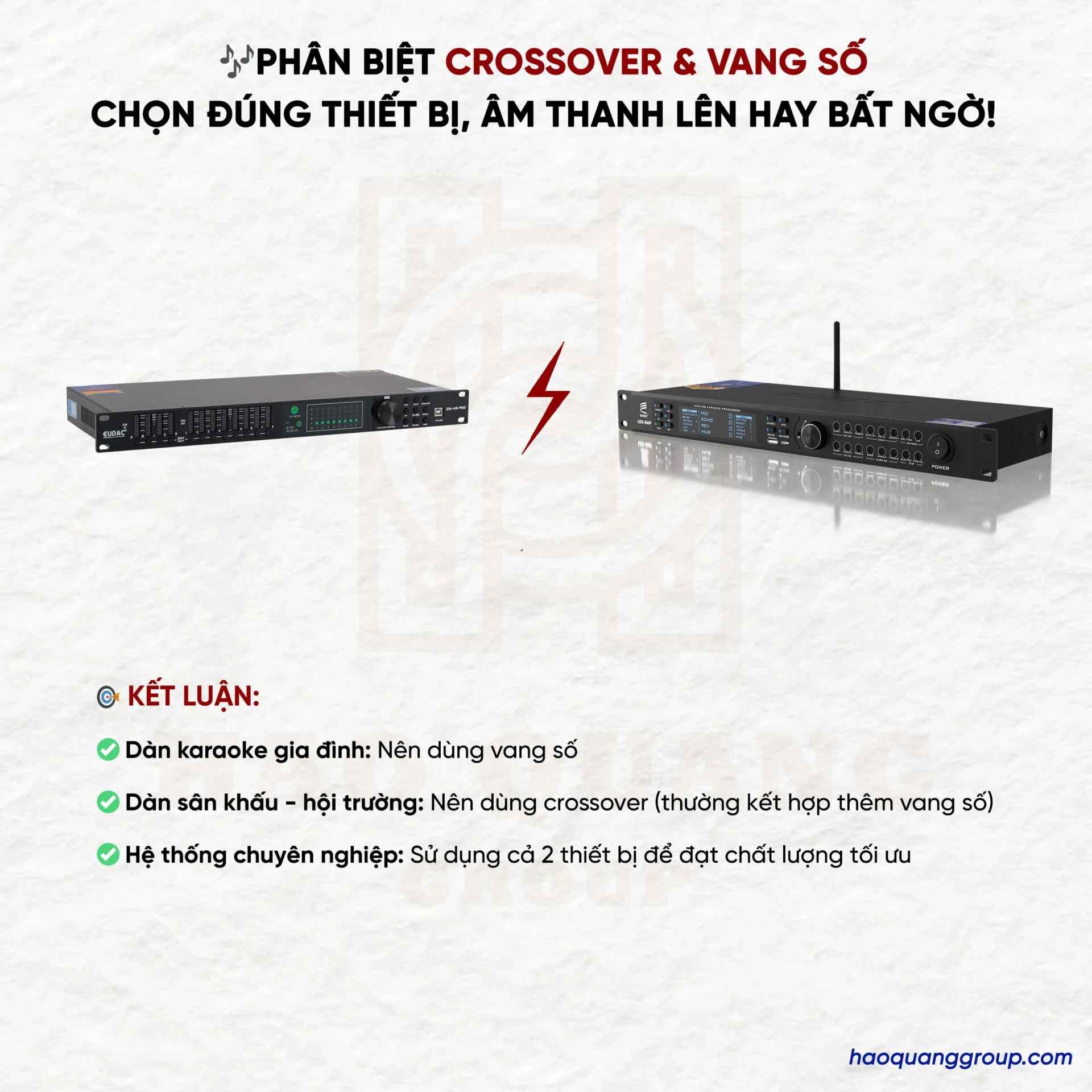 Phân biệt crossover và vang số: Nên dùng loại nào cho dàn âm thanh của bạn? 9 Phan biet Crossover Vang so 4
