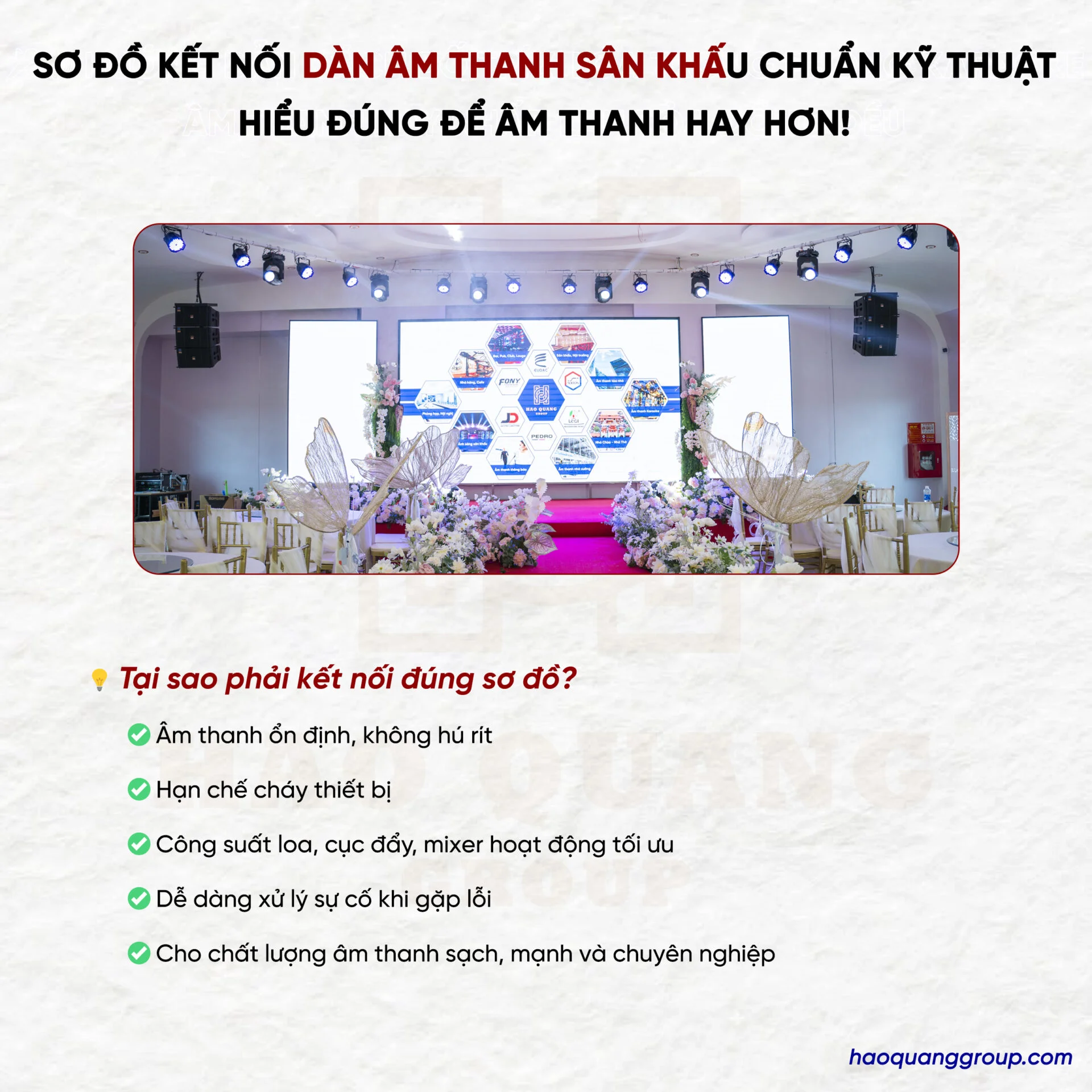 Sơ đồ kết nối dàn âm thanh sân khấu đúng chuẩn kỹ thuật nhất 14 So do ket noi dan am thanh san khau chuan ky thuat 8