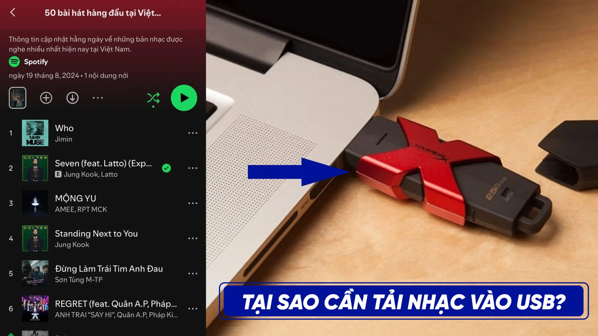 Tải nhạc vào USB mang lại nhiều lợi ích tiện lợi cho người dùng Tải nhạc vào USB mang lại nhiều lợi ích tiện lợi cho người dùng