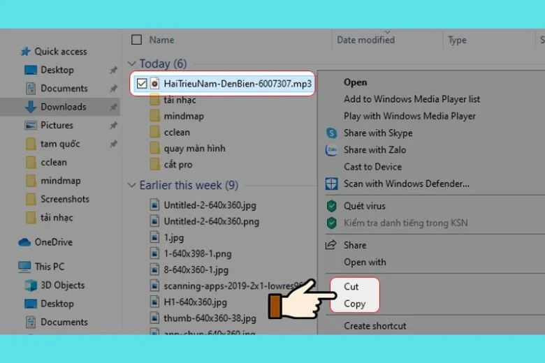 Sao chép nhạc vào USB Sao chép nhạc vào USB