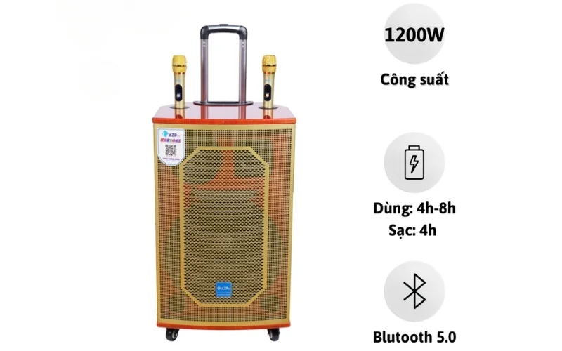 Điểm danh các mẫu loa kéo Azpro Bass 40 được ưa chuộng nhất 3 Loa kéo AZPro bass 40 AZ 258A phân khúc bình dân nhưng không kém tinh tế, chất lượng.