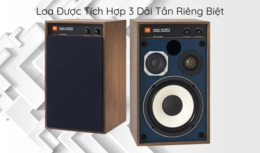 Loa 3 Đường Tiếng JBL Top Sản Phẩm Nên Dùng Bạn Đã Biết Chưa ? 2 3 củ loa đảm nhận 3 dải tần khác nhau