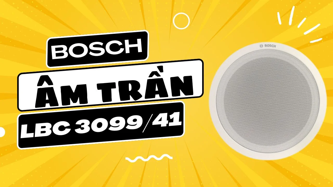 loa âm trần bosch lbc 3099/41 3 Loa Âm Trần Bosch LBC 3099/41 - Âm Thanh Đỉnh Cao, Phù Hợp Với Mọi Không Gian