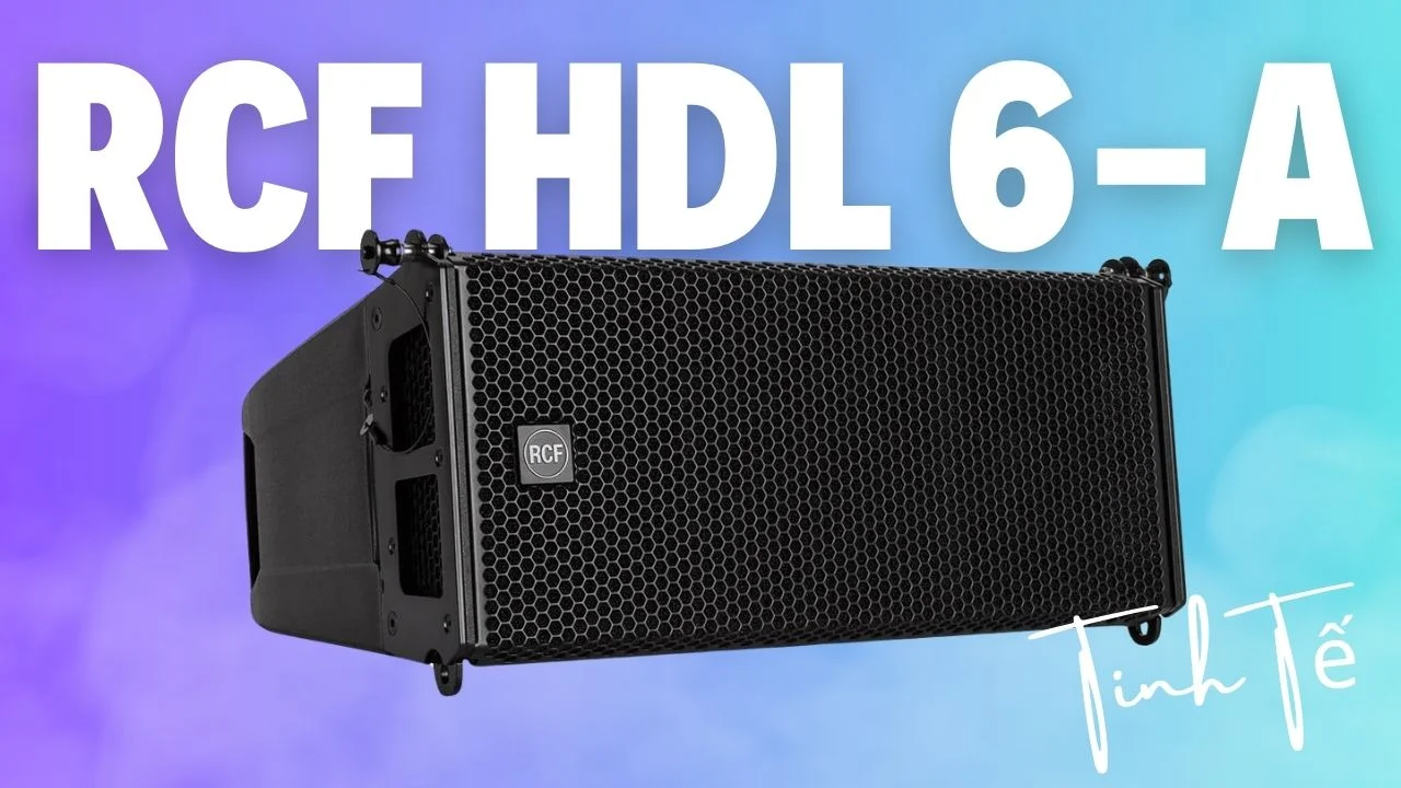 Loa array RCF HDL 6-A 2 Loa Array RCF HDL 6-A - Âm Thanh Mạnh Mẽ, Trải Nghiệm Đỉnh Cao