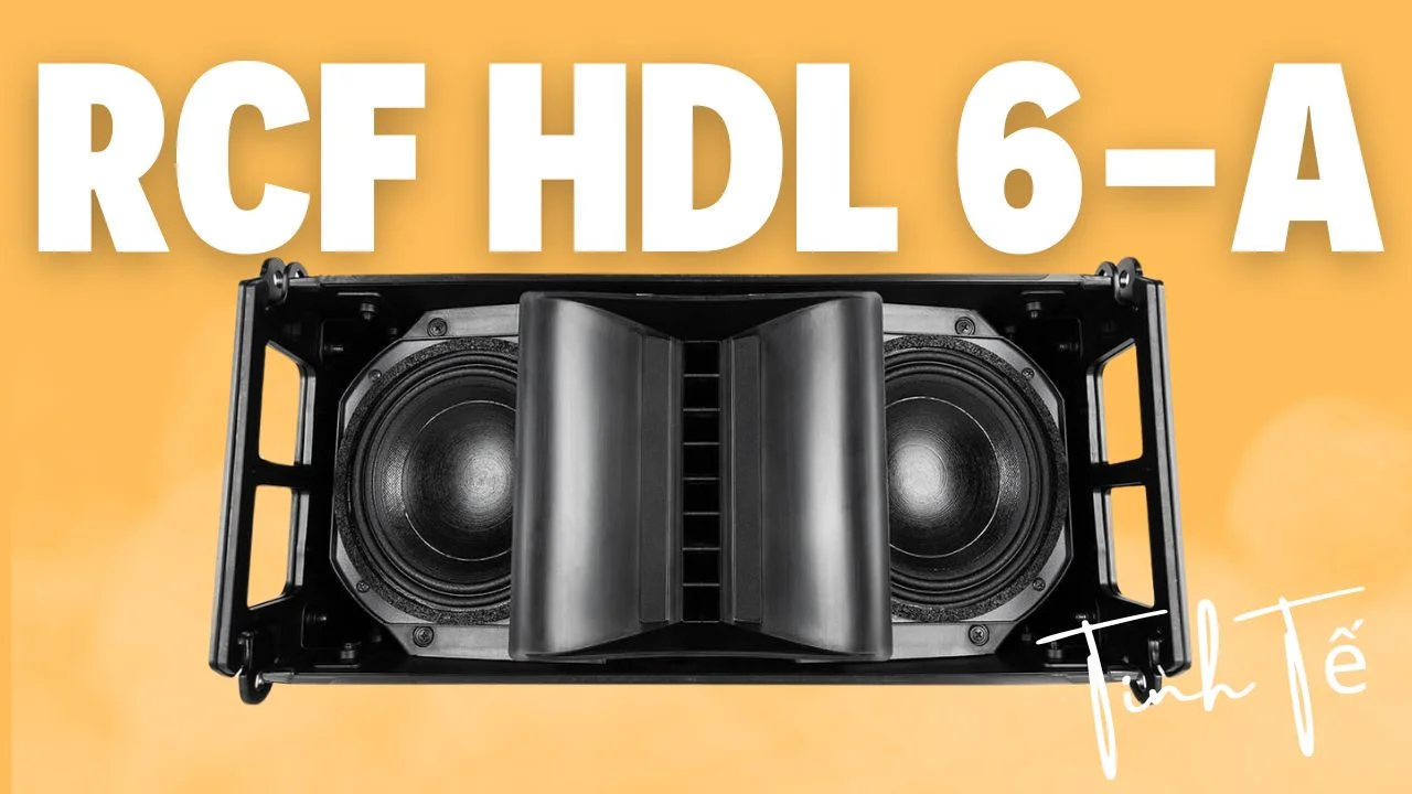 Loa array RCF HDL 6-A 4 Loa Array RCF HDL 6-A - Giải Pháp Âm Thanh Chuyên Nghiệp Cho Mọi Sự Kiện