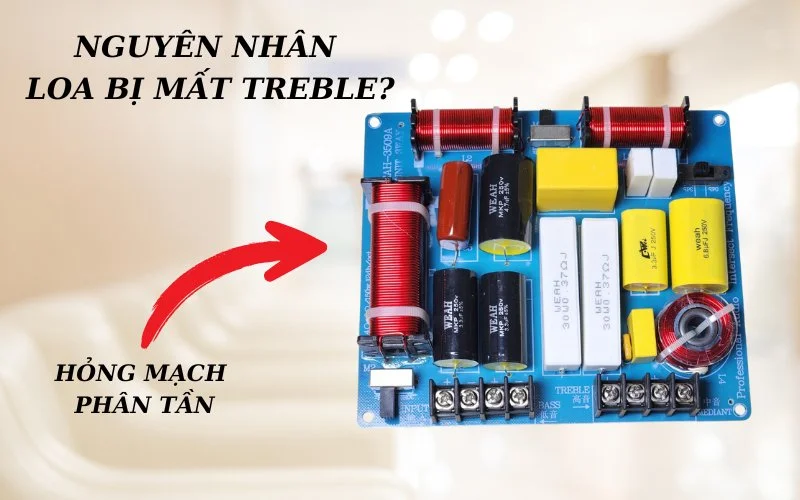 Loa bị mất treble: những lý do thường gặp và giải pháp 2 Loa bị mất Treble, nguyên nhân do đâu? Do bị hỏng mạch phân tần.