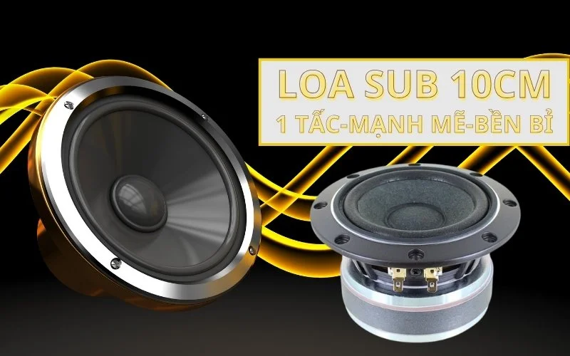Loa Sub 10cm chất lượng ra sao? Top 5+ sản phẩm cực đáng quan tâm 1 Loa Sub 10cm chất lượng thế nào? Gợi ý 5+ chiếc loa chất nhất cho bạn.