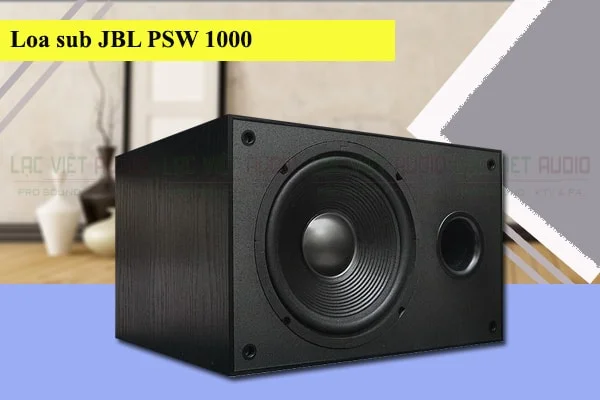 Loa sub điện JBL PSW 1000 3 JBL PSW 1000 - Loa Sub Điện Hiện Đại, Mang Đến Âm Trầm Chân Thực