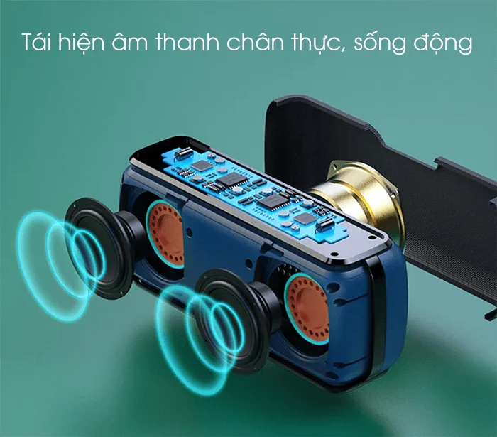 Tái hiện âm thanh chân thực, sống động, chơi tốt nhiều thể loại nhạc